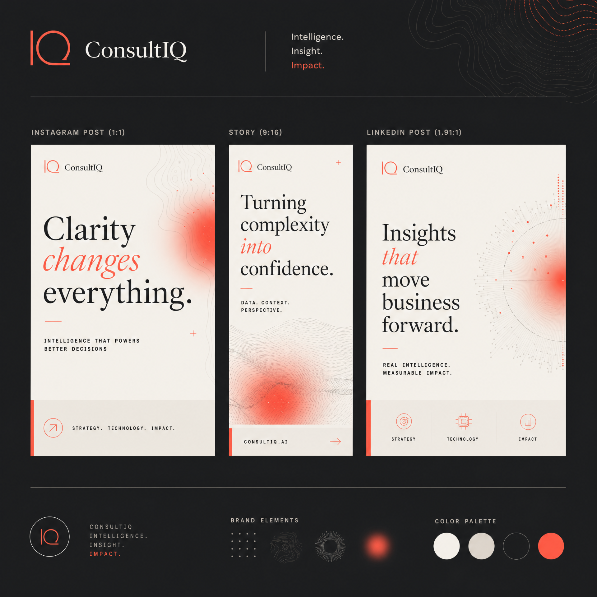 ConsultIQ brand identity